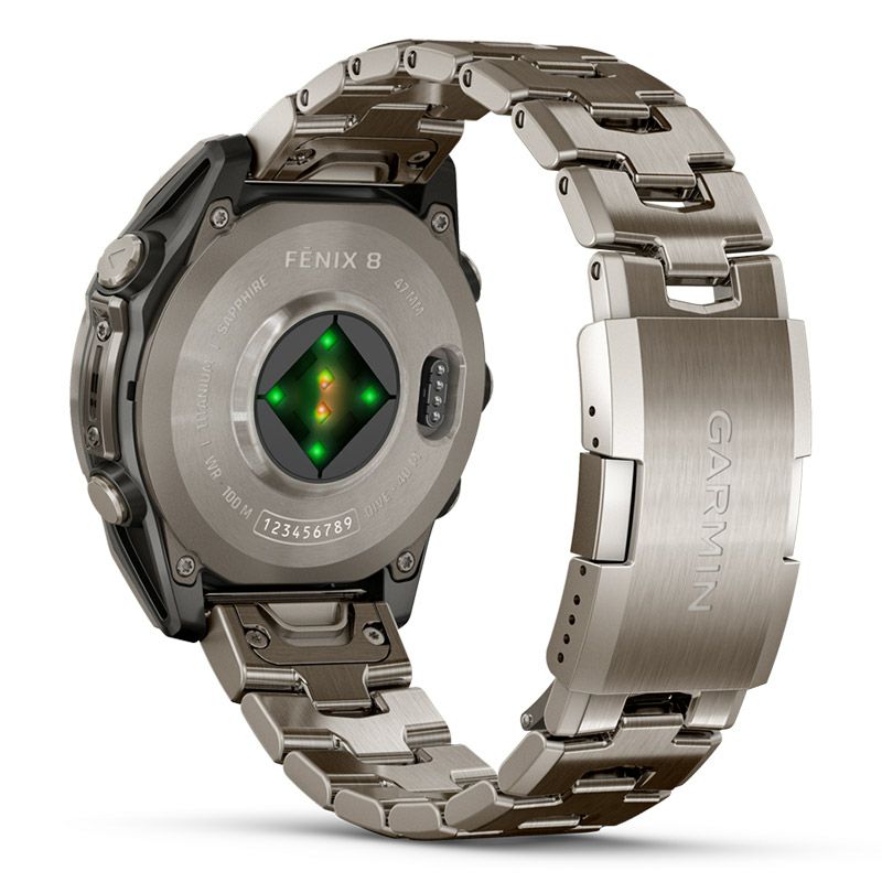 GARMIN fenix 8 Sapphire AMOLED 47mm Ti / Metal Band ガーミン フェニックス8 サファイア アモレッド 47mm Ti / メタルバンド 010-02904-47