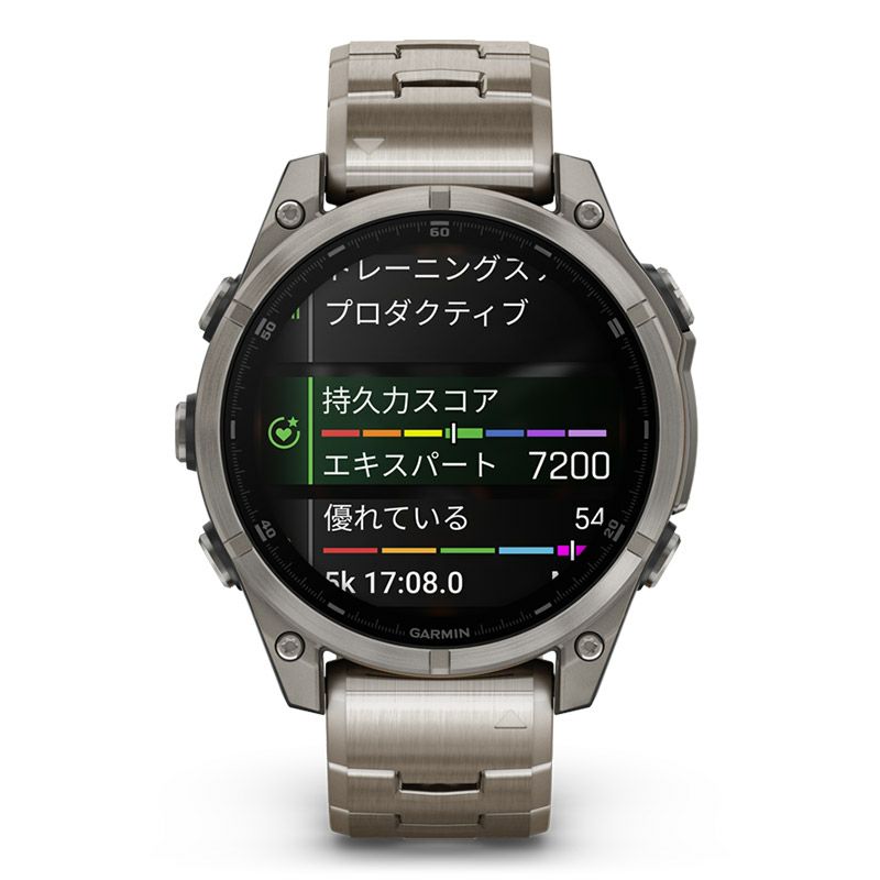 GARMIN fenix 8 Sapphire AMOLED 47mm Ti / Metal Band ガーミン フェニックス8 サファイア アモレッド 47mm Ti / メタルバンド 010-02904-47