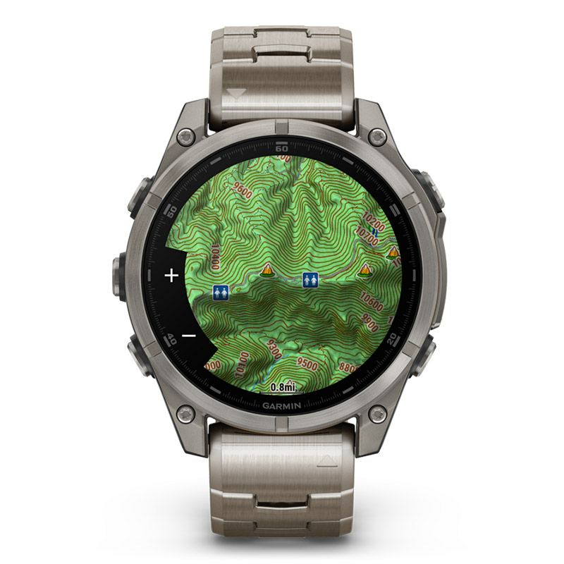 GARMIN fenix 8 Sapphire AMOLED 47mm Ti / Metal Band ガーミン フェニックス8 サファイア アモレッド 47mm Ti / メタルバンド 010-02904-47