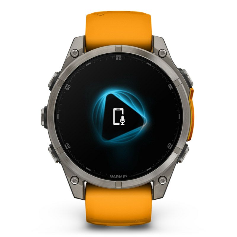 GARMIN fenix 8 Sapphire AMOLED 47mm Ti / Orange ガーミン フェニックス8 サファイア アモレッド 47mm Ti / オレンジ 010-02904-17