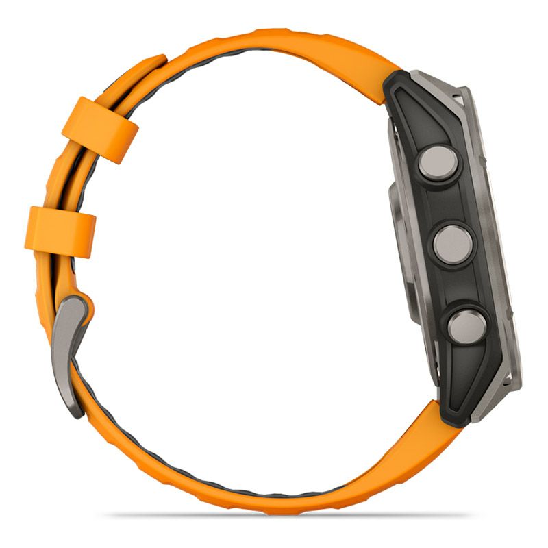 GARMIN fenix 8 Sapphire AMOLED 47mm Ti / Orange ガーミン フェニックス8 サファイア アモレッド 47mm Ti / オレンジ 010-02904-17