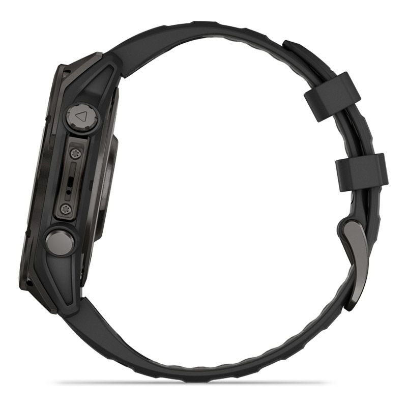 GARMIN fenix 8 Sapphire AMOLED 47mm Ti Carbon Gray DLC / Black 