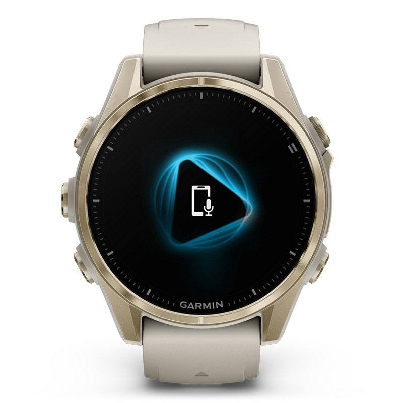 GARMIN fenix 8 Sapphire AMOLED 43mm Soft Gold / Fog Gray ガーミン 