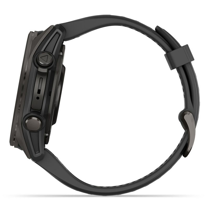 GARMIN fenix 8 Sapphire AMOLED 43mm Ti Carbon Gray DLC / Black ガーミン フェニックス8 サファイア アモレッド 43mm Ti カーボン グレー DLC / ブラック 010-02903-27