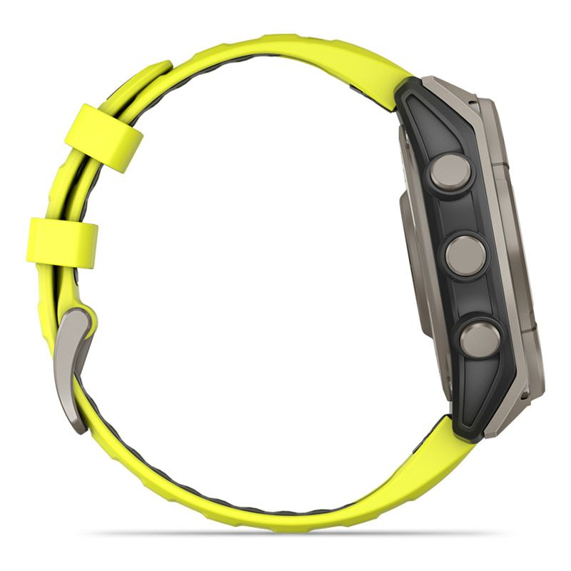 GARMIN fenix 8 Sapphire Dual Power 47mm Ti / Amp Yellow ガーミン フェニックス8 サファイア デュアルパワー 47mm Ti / アンプ イエロー 010-02906-51