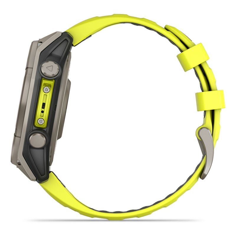 GARMIN fenix 8 Sapphire Dual Power 47mm Ti / Amp Yellow ガーミン フェニックス8 サファイア デュアルパワー 47mm Ti / アンプ イエロー 010-02906-51
