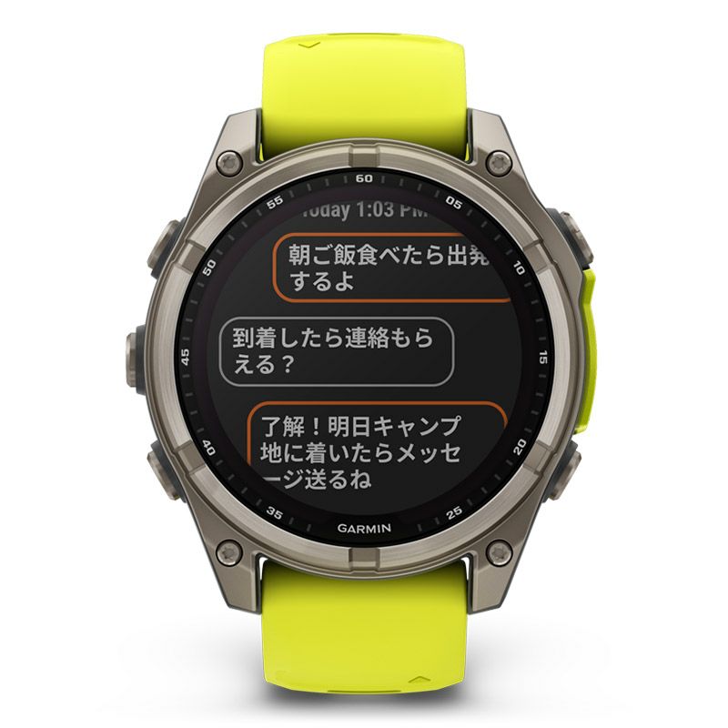 GARMIN fenix 8 Sapphire Dual Power 47mm Ti / Amp Yellow ガーミン フェニックス8 サファイア  デュアルパワー 47mm Ti / アンプ イエロー 010-02906-51｜正規取り扱いブランド｜時計・腕時計の通販サイトBEST  ISHIDA（正規・中古販売店）