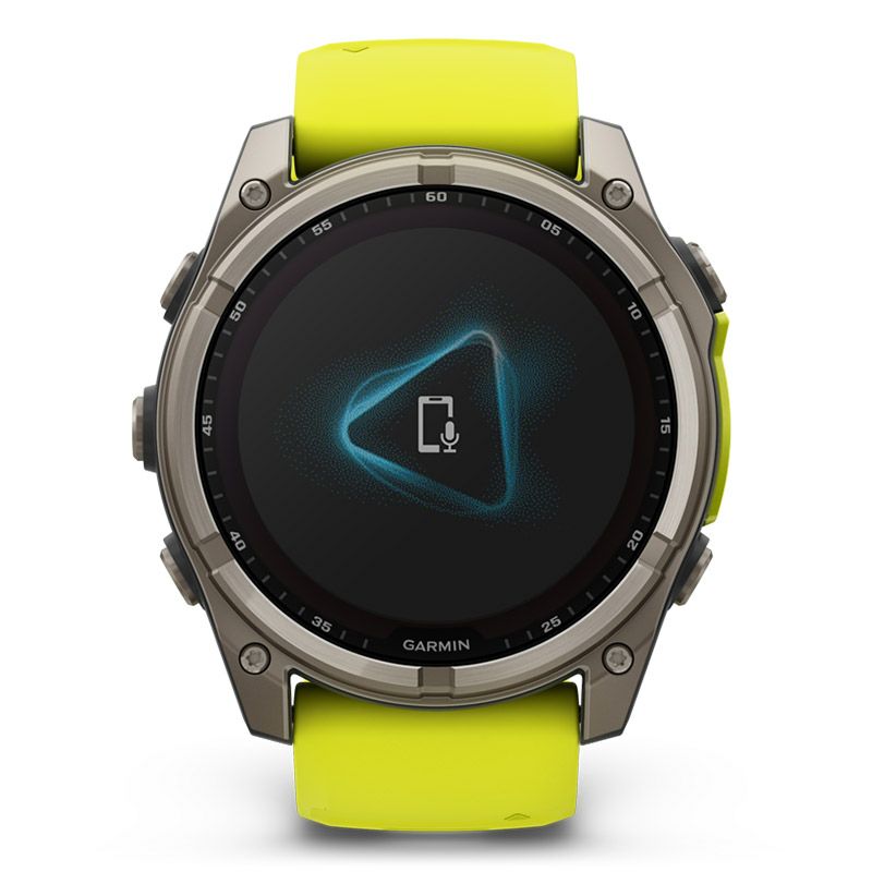 GARMIN fenix 8 Sapphire Dual Power 51mm Ti / Amp Yellow ガーミン フェニックス8 サファイア デュアルパワー 51mm Ti / アンプ イエロー 010-02907-51