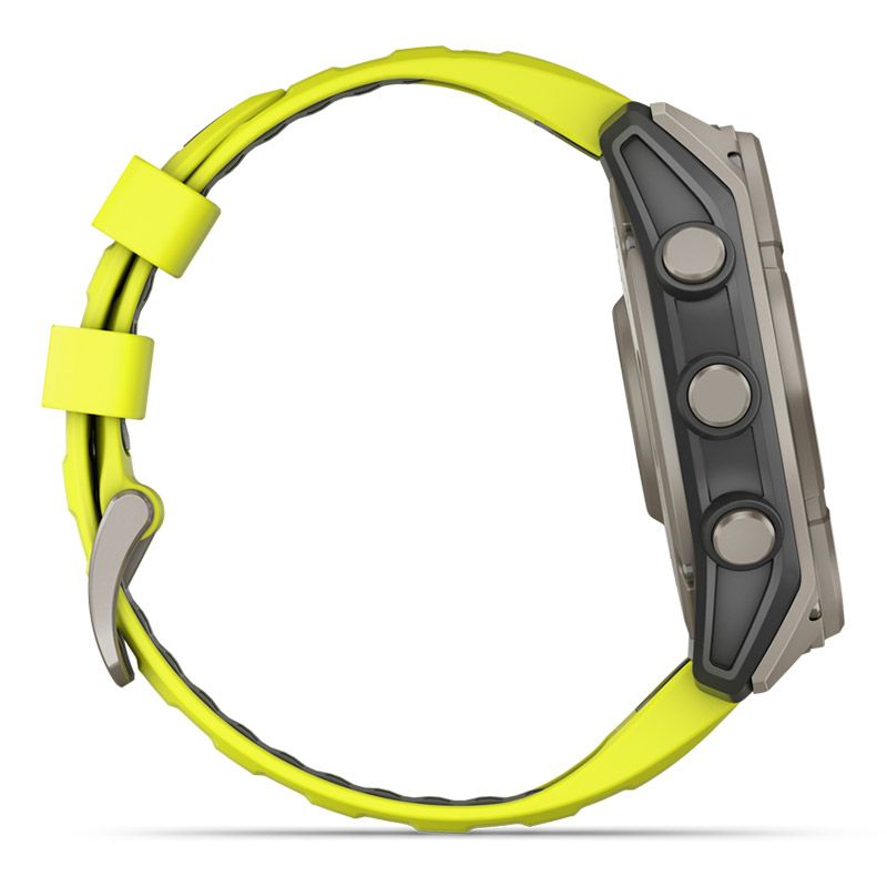 GARMIN fenix 8 Sapphire Dual Power 51mm Ti / Amp Yellow ガーミン フェニックス8 サファイア デュアルパワー 51mm Ti / アンプ イエロー 010-02907-51