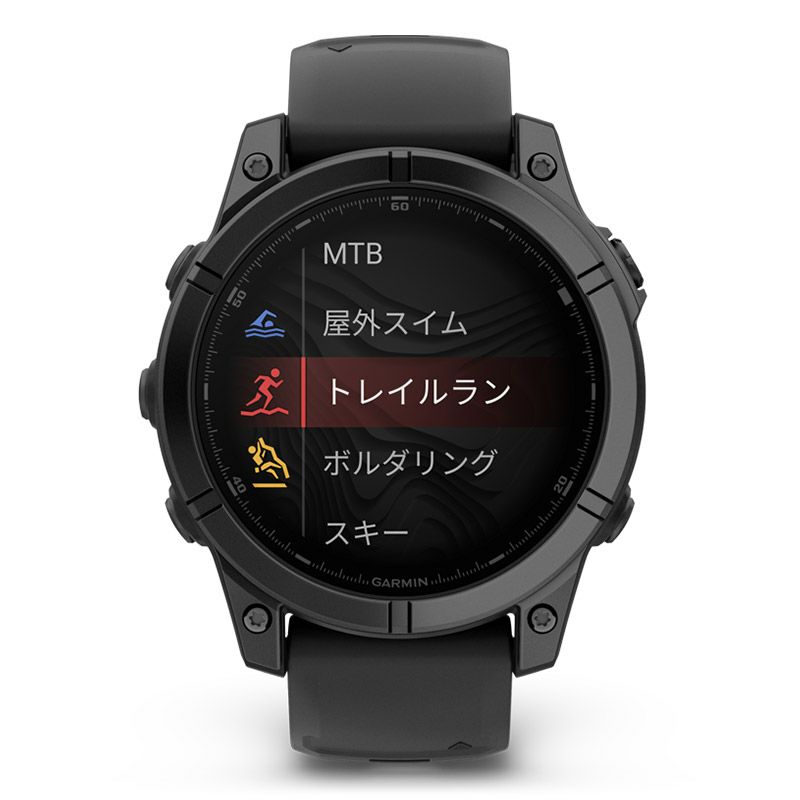 GARMIN fenix E 47mm Slate Gray Steel / Black ガーミン フェニックス E 010-03025-12