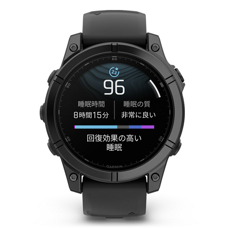 GARMIN fenix E 47mm Slate Gray Steel / Black ガーミン フェニックス E 010-03025-12