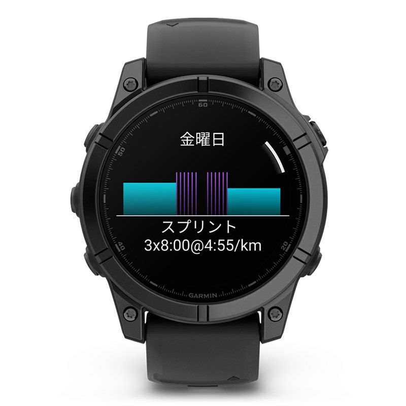 GARMIN fenix E 47mm Slate Gray Steel / Black ガーミン フェニックス E 010-03025-12