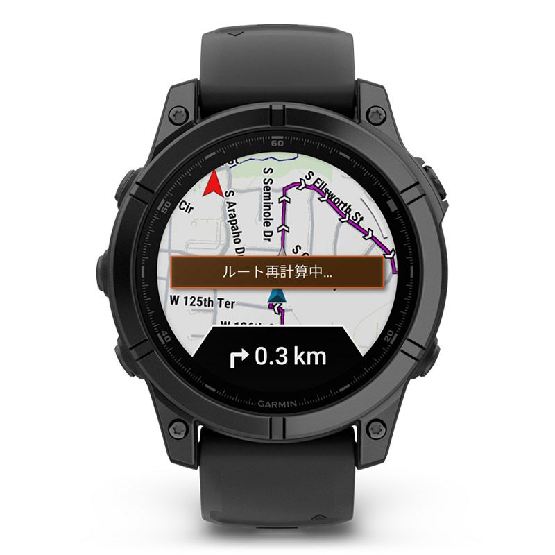 GARMIN fenix E 47mm Slate Gray Steel / Black ガーミン フェニックス