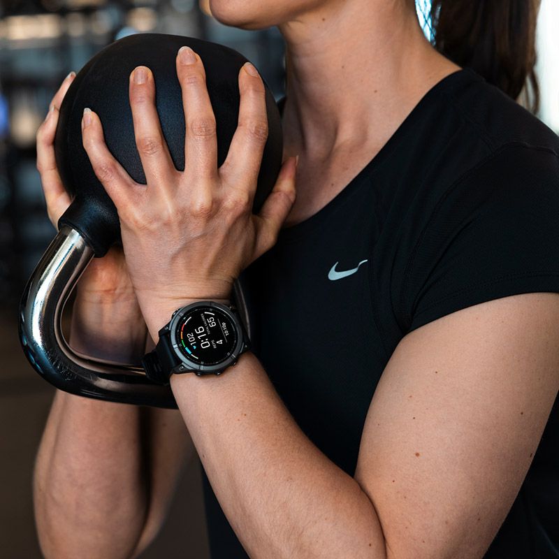 GARMIN fenix E 47mm Slate Gray Steel / Black ガーミン フェニックス E 010-03025-12