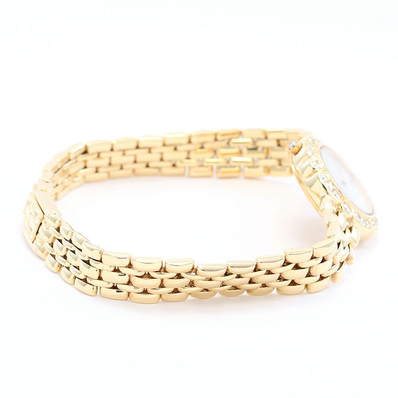 ヴァンドーム青山 ブレスレットウォッチ シェル クォーツ ダイヤモンド  