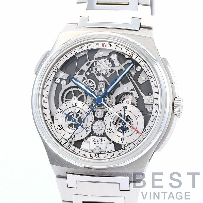 【中古】CZAPEK ANTARCTIQUE RATTRAPANTE SILVER GRAY チャペック アンタークティック・ラトラパント シルバー・グレイ -