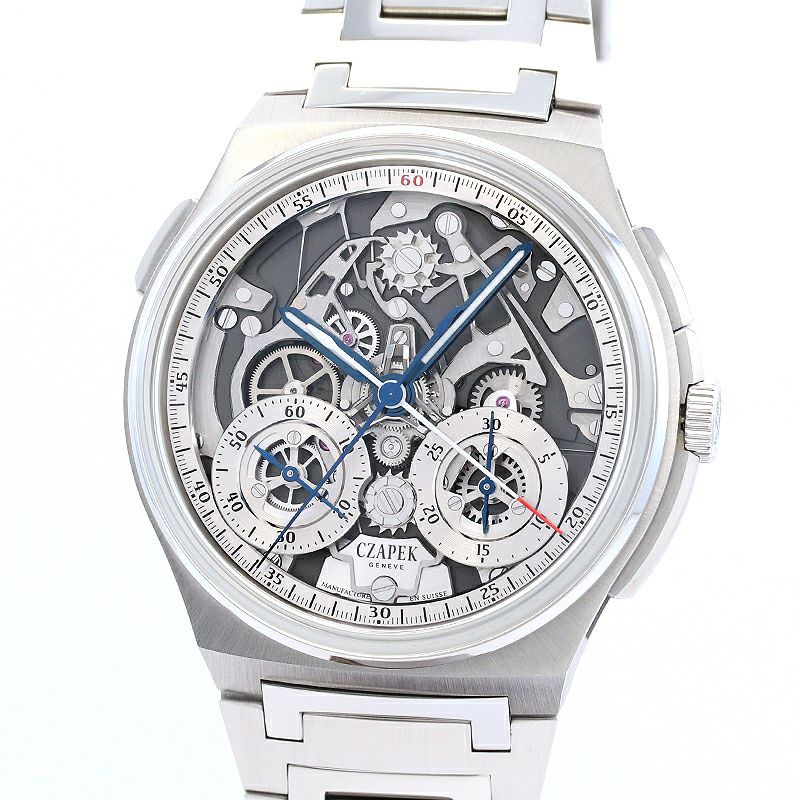 【中古】CZAPEK ANTARCTIQUE RATTRAPANTE SILVER GRAY チャペック アンタークティック・ラトラパント シルバー・グレイ -