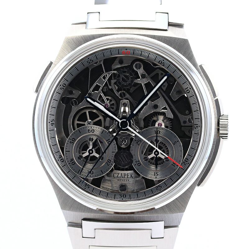 【中古】CZAPEK ANTARCTIQUE RATTRAPANTE SILVER GRAY チャペック アンタークティック・ラトラパント シルバー・グレイ -