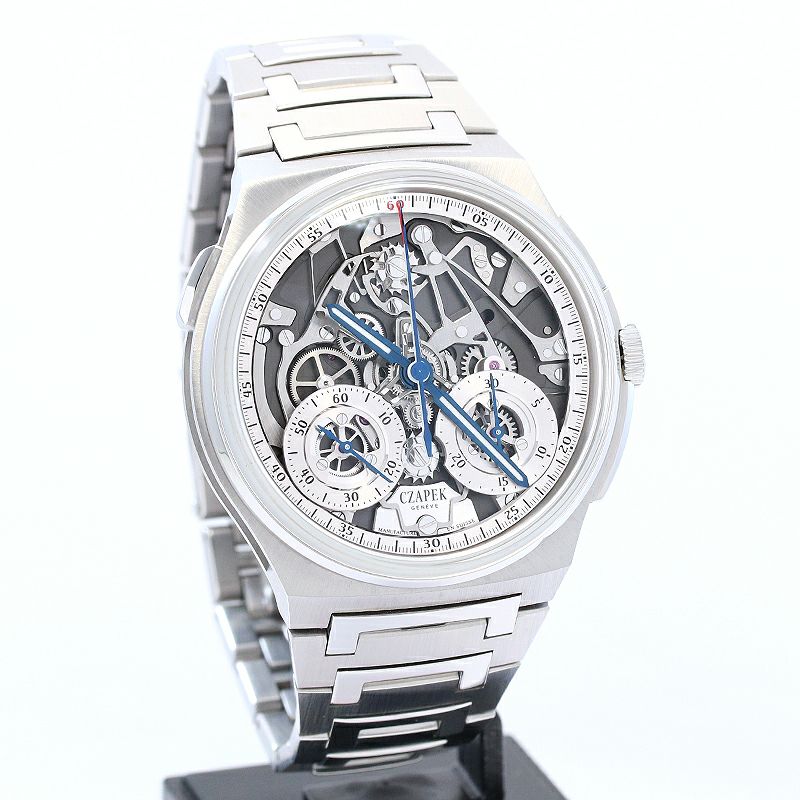【中古】CZAPEK ANTARCTIQUE RATTRAPANTE SILVER GRAY チャペック アンタークティック・ラトラパント シルバー・グレイ -