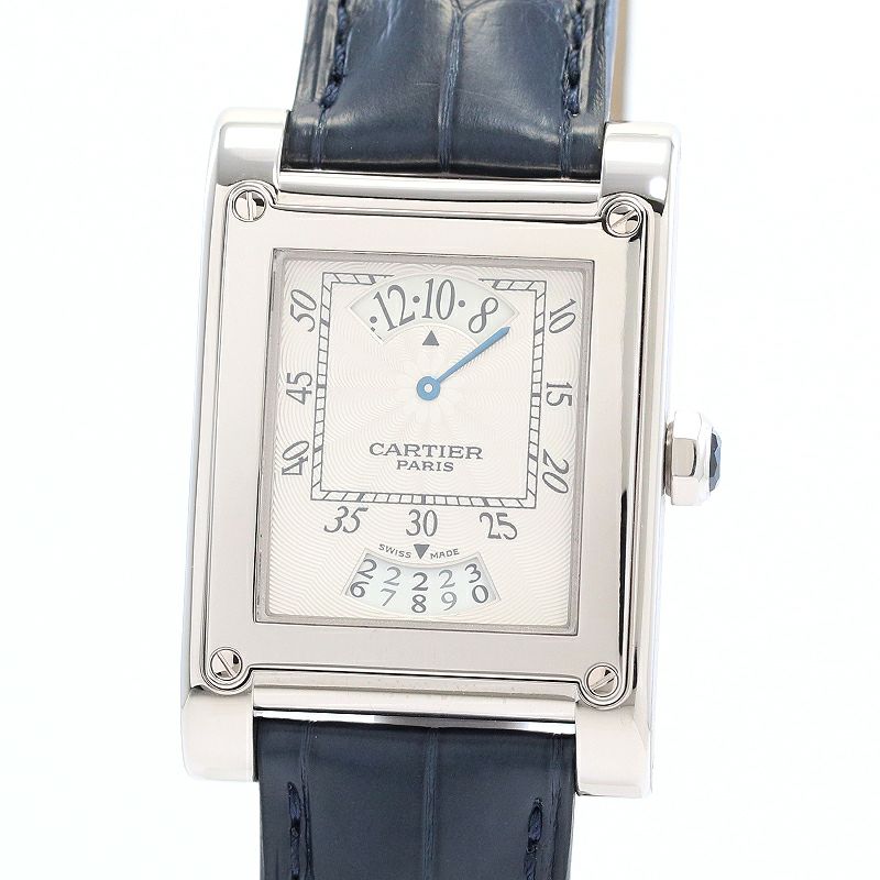 【中古】CARTIER TANK A VIS LM TIME & CALENDAR CPCP カルティエ タンク ア ヴィス LM タイム&カレンダー CPCP W1534551