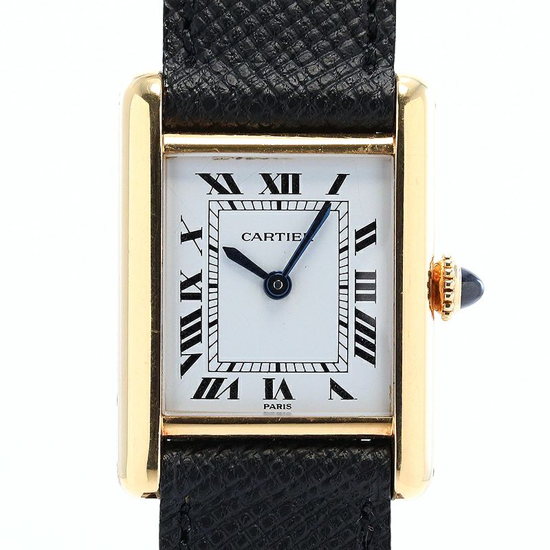 中古】CARTIER TANK LOUIS CARTIER SMALL MODEL PARIS DIAL カルティエ