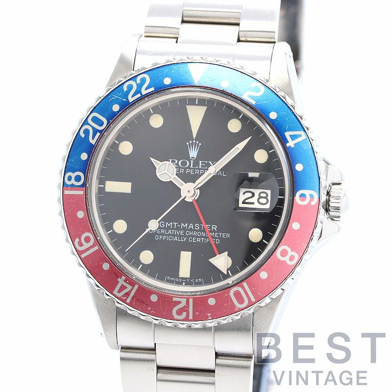 中古】ROLEX GMT-MASTER I ロレックス GMTマスターI 16750｜ヴィンテージブランド｜時計・腕時計の通販サイトBEST  ISHIDA（正規・中古販売店）