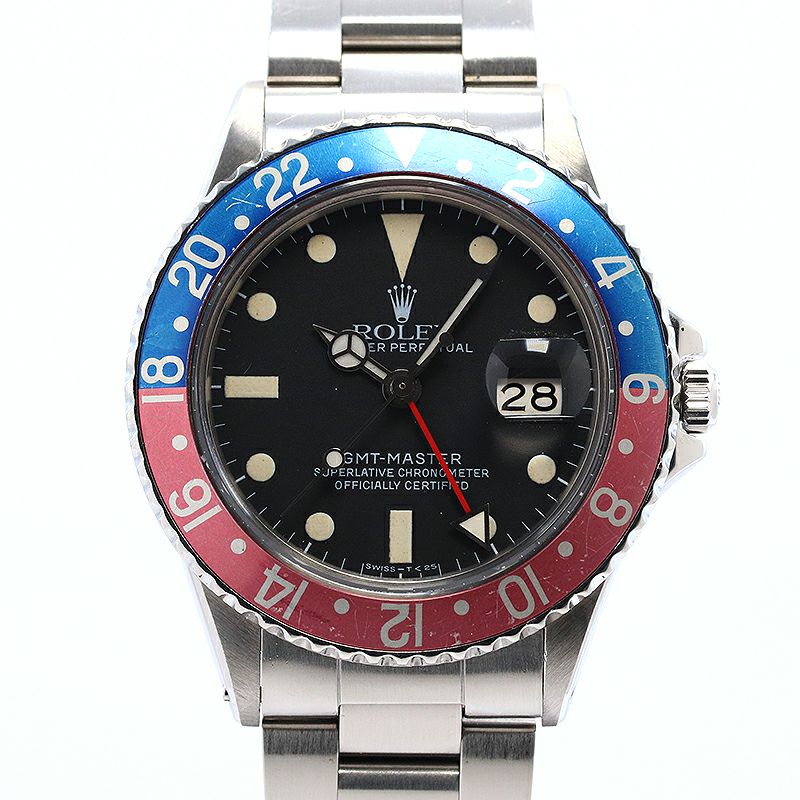中古】ROLEX GMT-MASTER I ロレックス GMTマスターI 16750｜ヴィンテージブランド｜時計・腕時計の通販サイトBEST  ISHIDA（正規・中古販売店）