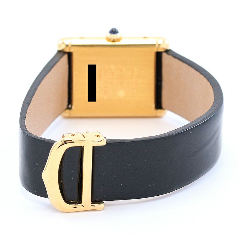 中古】CARTIER MUST TANK LARGE MODEL TRINITY カルティエ