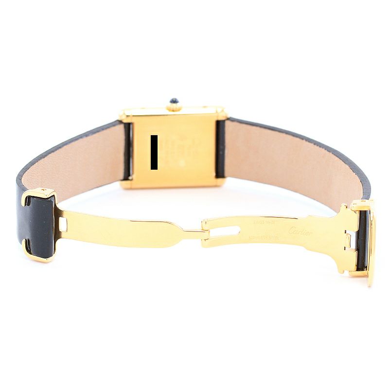 中古】CARTIER MUST TANK LARGE MODEL TRINITY カルティエ