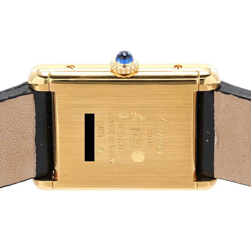 中古】CARTIER MUST TANK LARGE MODEL TRINITY カルティエ マスト  