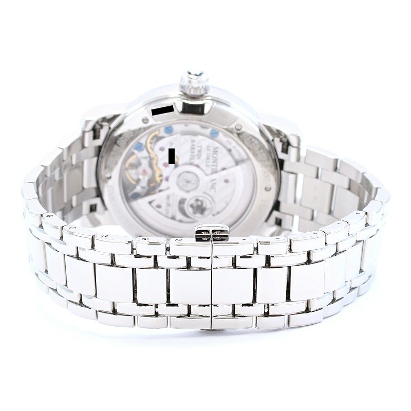 【中古】MONTBLANC NICILAS RIEUSSEC CHRONOGRAPH OPEN HOMETIME モンブラン ニコラ・リューセック クロノグラフ オープン ホームタイム 107070 (7218)