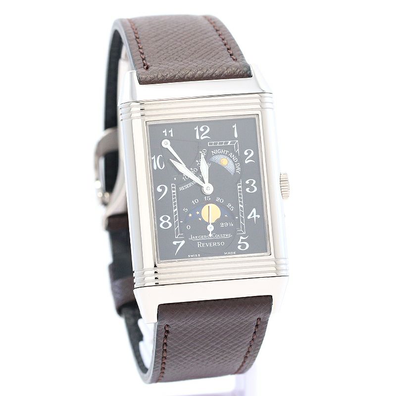 【中古】JAEGER-LECOULTRE REVERSO SUN MOON ジャガー・ルクルト レベルソ・サンムーン Q2753470 (270.3.63)