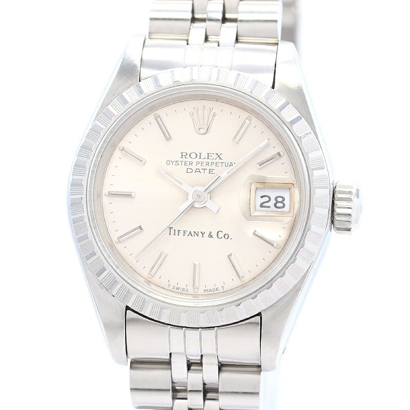 中古】ROLEX OYSTER PERPETUAL DATE TIFFANY ＆ CO. DOUBLE NAM ロレックス オイスター パーペチュアル  デイト ティファニー ダブルネーム 69240｜ヴィンテージブランド｜時計・腕時計の通販サイトBEST ISHIDA（正規・中古販売店）