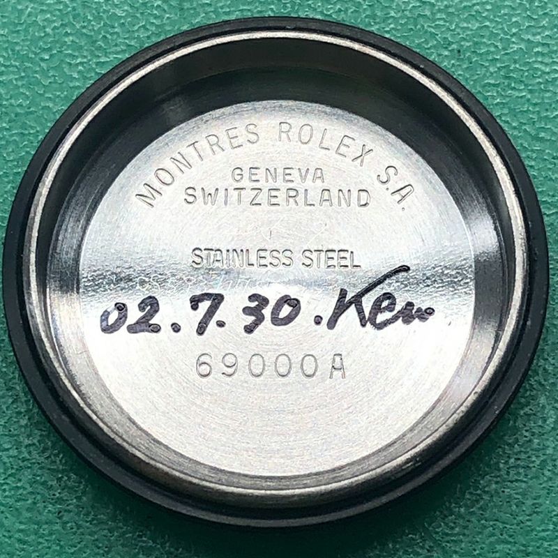 中古】ROLEX OYSTER PERPETUAL DATE TIFFANY ＆ CO. DOUBLE NAM 