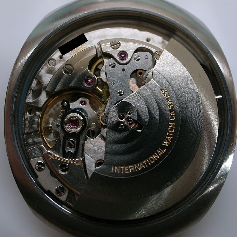 【中古】IWC VINTAGE ONE PIECE OVAL CASE WATCH DATE アイ・ダブリュー・シー ヴィンテージ ワンピースオーバルケースウォッチ デイト R815A