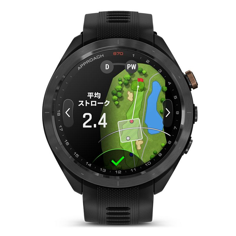 GARMIN Approach S70 47mm Black Bronze Edition ガーミン アプローチ S70 47mm ブラック ブロンズ エディション 010-02746-71