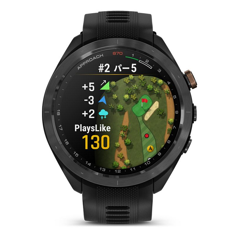 GARMIN Approach S70 47mm Black Bronze Edition ガーミン アプローチ S70 47mm ブラック ブロンズ エディション 010-02746-71