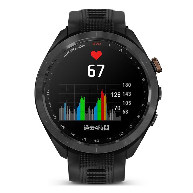GARMIN Approach S70 47mm Black Bronze Edition ガーミン アプローチ S70 47mm ブラック ブロンズ エディション 010-02746-71