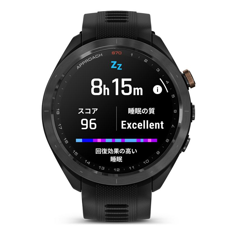 GARMIN Approach S70 47mm Black Bronze Edition ガーミン アプローチ S70 47mm ブラック ブロンズ エディション 010-02746-71