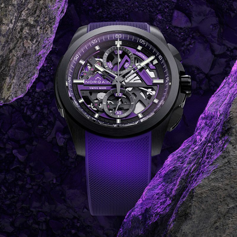 NORQAIN INDEPENDENCE SKELETON CHRONO 42MM LIMITED EDITION 