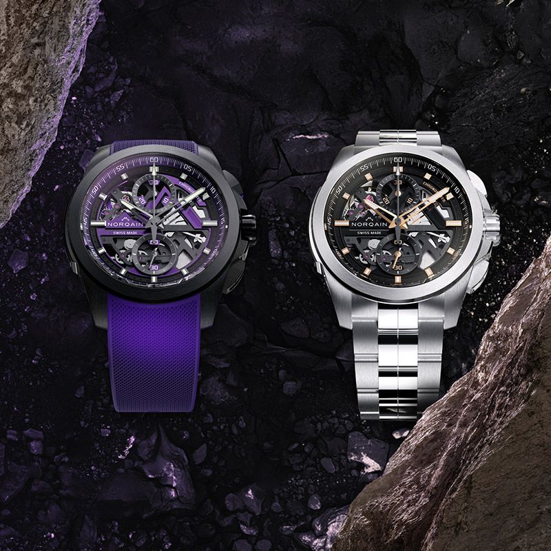 NORQAIN INDEPENDENCE SKELETON CHRONO 42MM LIMITED EDITION 