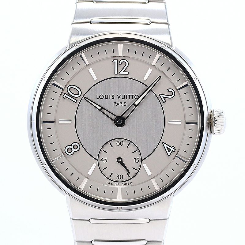 【中古】LOUIS VUITTON TAMBOUR AUTOMATIC ルイ・ヴィトン タンブール オトマティック W1ST10