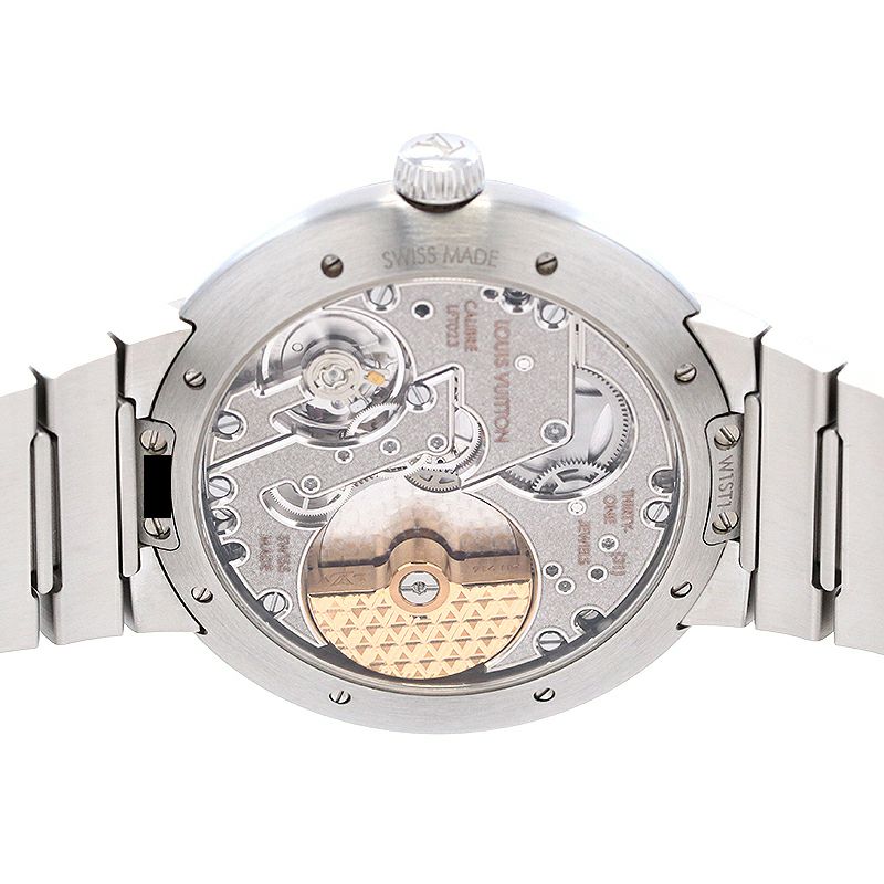 【中古】LOUIS VUITTON TAMBOUR AUTOMATIC ルイ・ヴィトン タンブール オトマティック W1ST10