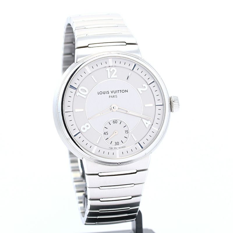 【中古】LOUIS VUITTON TAMBOUR AUTOMATIC ルイ・ヴィトン タンブール オトマティック W1ST10