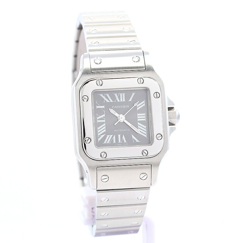 中古】CARTIER SANTOS GALBEE SMALL MODEL ASIA LIMITED カルティエ サントスガルベ SM アジア限定  グレーダイヤル W20066D6｜ヴィンテージブランド｜時計・腕時計の通販サイトBEST ISHIDA（正規・中古販売店）