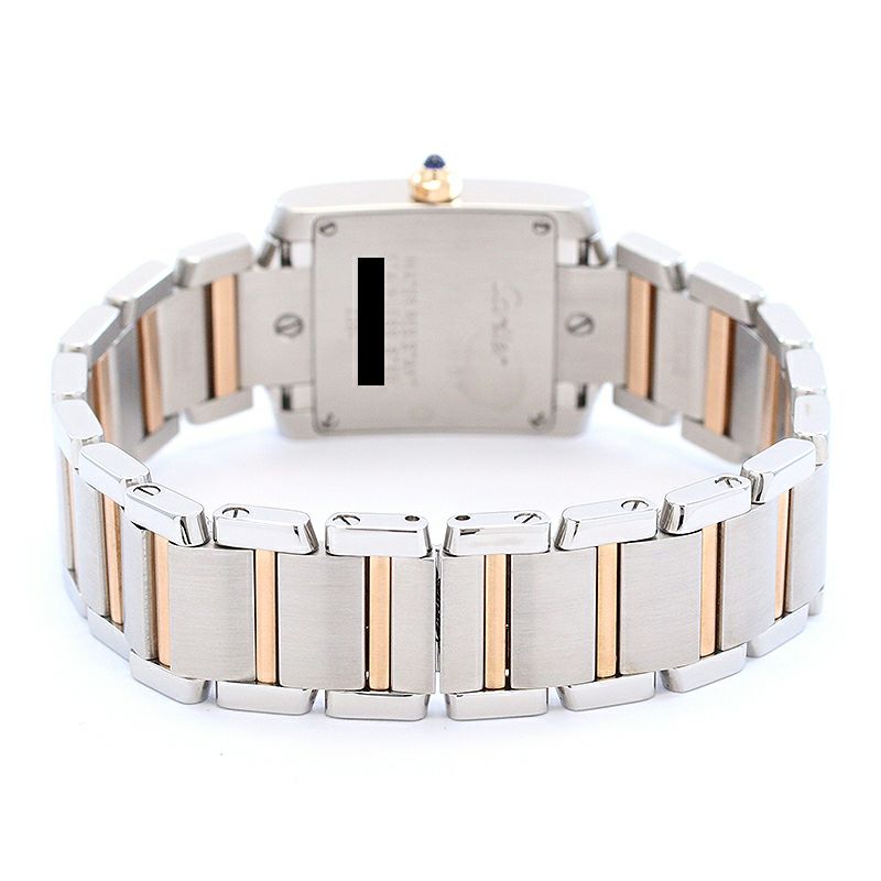 たぬきさん専用　Cartier Tank Francaise スモールモデル Cartier Tank Francaise Small 20mm W51028Q3 Pink Mother Of