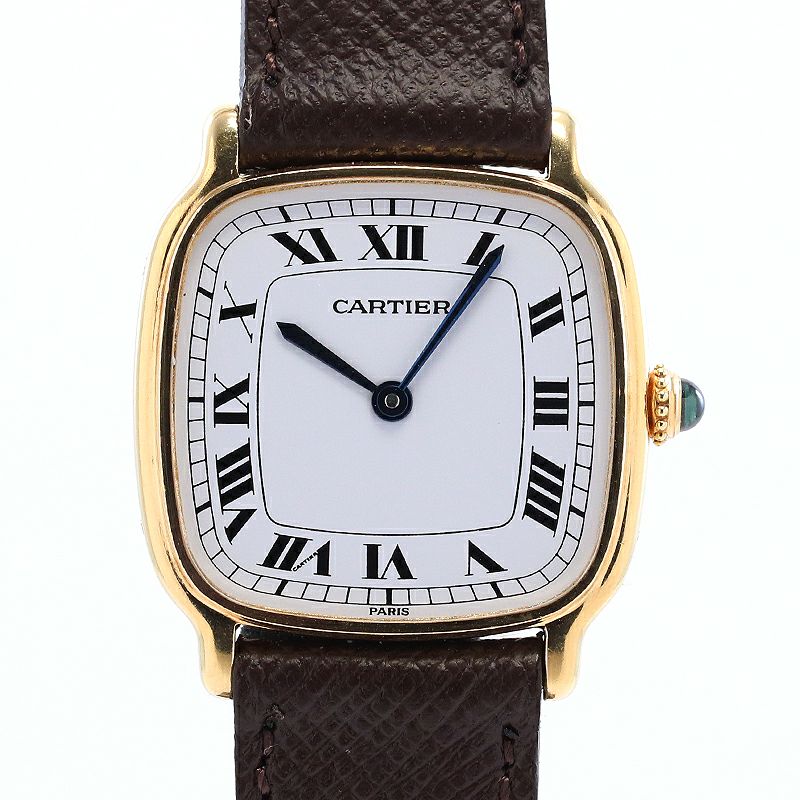 中古】CARTIER CHAMBORD LOUIS CARTIER LARGE MODEL PARIS DIAL