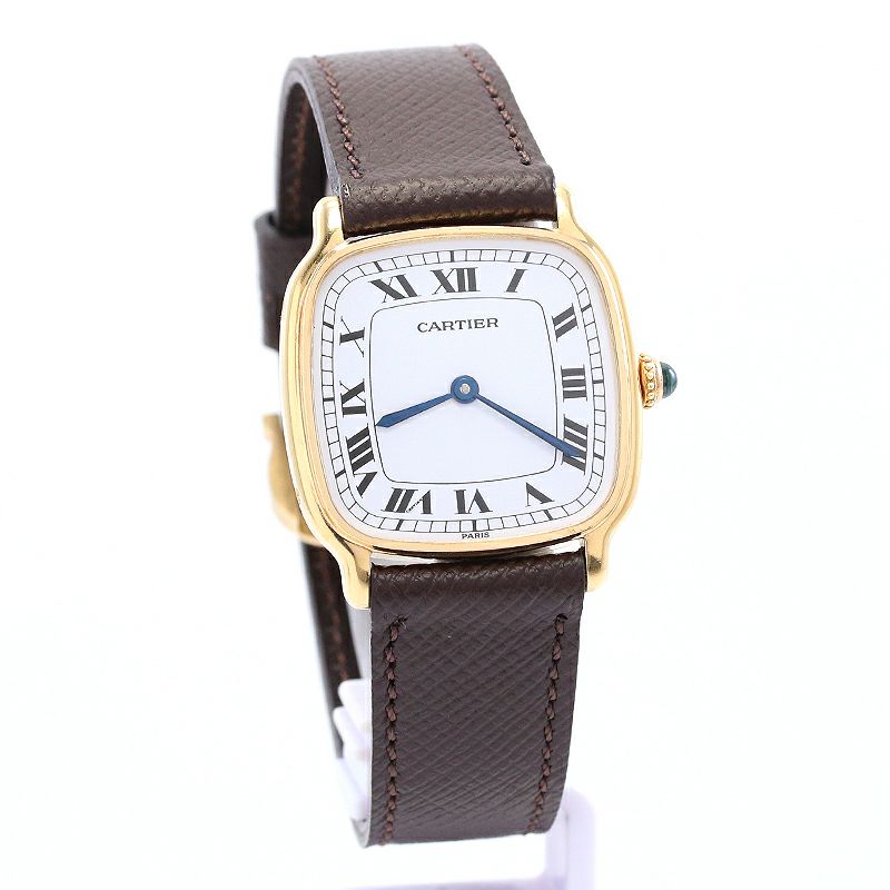 中古】CARTIER CHAMBORD LOUIS CARTIER LARGE MODEL PARIS DIAL