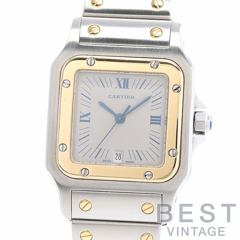 【中古】CARTIER SANTOS GALBEE LARGE MODEL カルティエ サントスガルベ LM  W20023C4｜ヴィンテージブランド｜時計・腕時計の通販サイトBEST ISHIDA（正規・中古販売店）