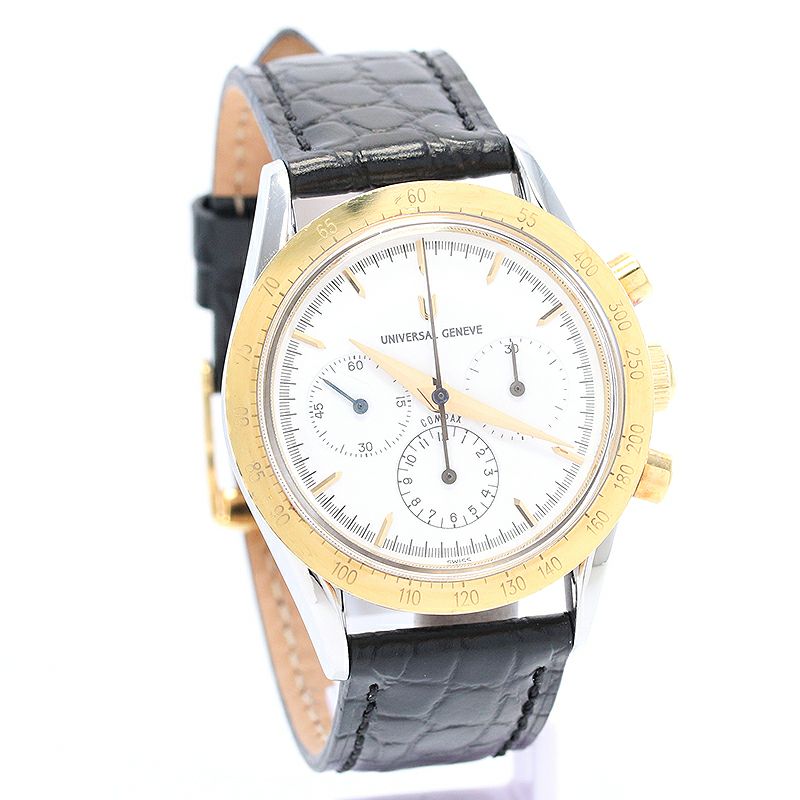 中古】UNIVERSAL GENEVE COMPAX ユニバーサル・ジュネーブ コンパック